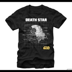 Fifth Sun Star Wars Death Star Schematic Black